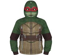 Silver Basic Felpa con Zip Super Hero Cosplay Bambino Custume in Carnevale e Feste,Verde Turtles-1,XS