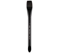 Silver Brush Limited 3008S1in - Pennello piatto per lavis Black Velvet - Per acquerelli - Manico corto - 1"