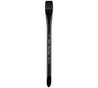 Silver Brush Limited 3008S3/4in - Pennello piatto per lavis Black Velvet - Per acquerelli - Manico corto - 3/4"