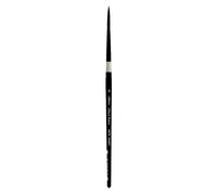 Silver Brush Script Liner-Spazzola con Manico Corto, Motivo Scoiattolo e Materiale Sintetico, Colore: Nero, Taglia: 40