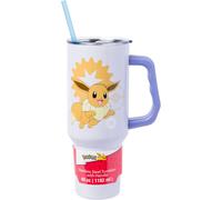 Silver Buffalo Pokemon Eevee Tazza Termica in Acciaio con Manico, 40