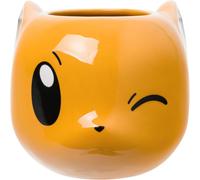 Silver Buffalo Pokemon Eevee Testa Occhiolino Tazza 3D Scolpita 20 oz