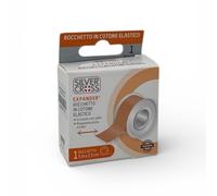 Silver Cross Expander Rocchetto in Cotone Elastico 5m x 2,5cm, 1 rocchetto