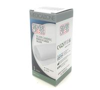 Silver Cross Silver Cambric - Benda di garza orlata per medicazioni, 1 pezzo da 7 cm x 5 m