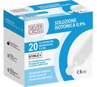 Silver Cross Silver Cross Soluzione Isotonica 0,9% 20 Flaconi 2,5 Ml