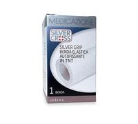 Silver Cross Silver Grip Benda Elastica Autofissante In Tnt 8 Cm x 4 m 1 Pezzo