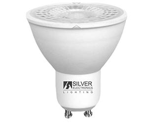 Silver Electronics 1460810 LED Eco dicroica GU10, 5 W, bianco