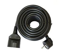 Silver Electronics 9222 - Prolunga tubo, 2 m, colore: nero
