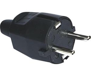 Silver Electronics 9230 Spina Maschio, Nero