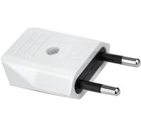 Silver Electronics 9257 Spina Maschio, 250 V, Bianco, Macho