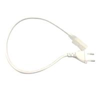 SILVER ELECTRONICS - Cavo di alimentazione per striscia LED monocolore 230 V 12 mm con spina IP44 + tappo finale, connettore stretto