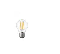 SILVER ELECTRONICS Confezione da 20 lampadine sferiche dimmerabili G45 filamento trasparente E27 470lm 4W 2700K 25.000h