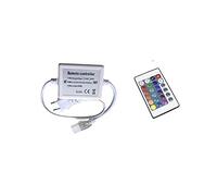 Silver Electronics - Controller RGB per striscia LED 220 V 750 W + telecomando. 220200