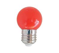 Silver Electronics lampadine E27, 1 W, Rosso