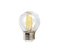 Silver Electronics LED 960327 - Filamento LED sferica E27, 3 W, 3 x 4.5 x 7.3 cm