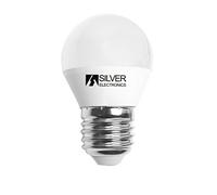 Silver Electronics LED sferica regolabile E27, 5 W, bianco