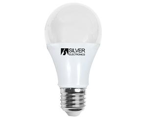 Silver Electronics LED standard regolabile E27, 8 W, bianco