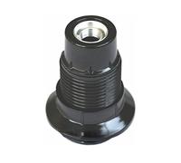 SILVER ELECTRONICS Portalampade E14, Nero, 3 x 4.25 x 5.5 cm