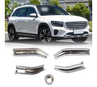 Silver Gear Shift Cover Trim for Mercedes W177 for A Class 2019+ | Finitura argento, plastica ABS, adatta per W177 2019+, migliora lo stile degli interni, uso quotidiano