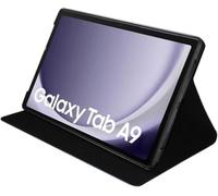 Silver HT - Custodia per tablet Samsung Tab A9 da 8,7 pollici Wave Black con funzione di supporto