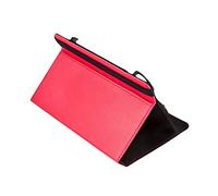 Silver HT - Custodia Universale Basic per Tablet da 9 a 10,1 Pollici con Funzione di Supporto, Rosso