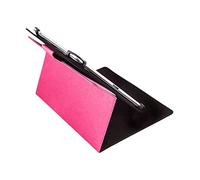 Silver HT - Custodia universale Rotatory per tablet da 9 a 10,1 pollici con funzione di supporto, rosa