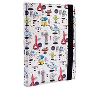 Custodia universale in metallo argentato con spazio stampato SilverHT per tablet 9"-10.1"