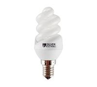 Silver-Lampada bassa a risparmio mini full spirale 9W L.Fri E27