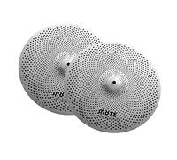 Silver Low Volume No Disturbance Piatto Hi-Hat Da 13 Pollici Per Esercitazioni Indoor Piatti per principianti