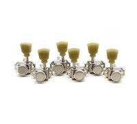 Silver Nickel Guitar Tuning Pegs Machine Heads 3L3R Guitar Locking Tuners Per Chitarra For For LP Piroli Accordatura per Chitarra