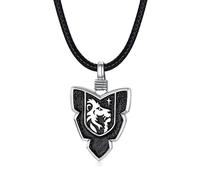 Silver Owl Elephant Highland Raven Raven Wolf Hamsa Arrowhead collane a sospensione Viking Vintage Gioielli Regali per uomini Donne