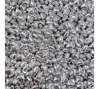 Silver Pearl DIY Cake Baking Sprinkles Silver Love Wedding Cake Decoration-Triangolo d'argento,1kg