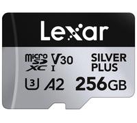 Silver Plus Scheda di memoria Micro SD da 256 GB fino a 205 MB/s scheda di