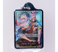Silver Rayleigh Rufy - One Piece Card Game Metal Charm 4 Bandai dal Giappone