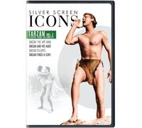 Silver Screen Icons: Johnny Weissmuller as Tarzan, Volume 1 (4FE) (DVD) Various