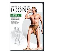 Silver Screen Icons: Johnny Weissmuller as Tarzan, Volume 1 (4FE) (DVD) Various