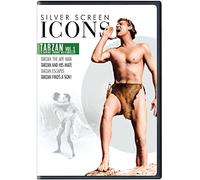 Silver Screen Icons: Johnny Weissmuller as Tarzan, Volume 1 (4FE) (DVD) Various