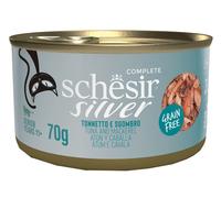 Silver Senior Cat Tonno e Sgombro Filetti in Brodo - 70GR