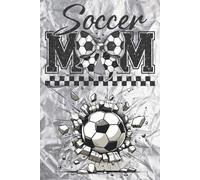 Silver Soccer Mom: Blank 120 Page Lined Journal/Notebook/Poetry/Lyric Book