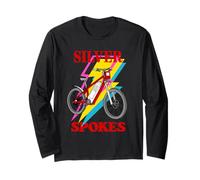 Silver Spokes E-Bike Riders Senior Group Cruising Style Maglia a Manica