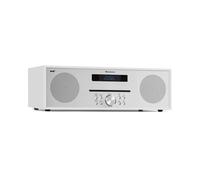Auna Silver Star CD-DAB 2x20W max. Slot-In Lettore CD DAB+ BT Alluminio Bianco