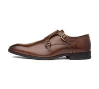 Silver Street London Bourne, Mocassini con Fibbia Uomo, Marrone, 44.5 EU