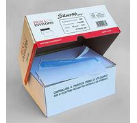 Busta bianca senza finestra - serie Edera Strip - 110x230 mm - 90 gr - Pigna - conf. 500 pezzi