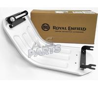 SILVER SUMP GUARD # KXA00127 Adatto per Royal Enfield HUNTER 350