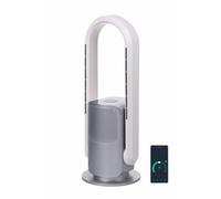 SILVER WHITE DIXON TRIPLE PURE CALDO FREDDO 2 FILT in Acciaio - Plastica Bianco, dimensioni 25.5x25.5x H 70 cm Bianco