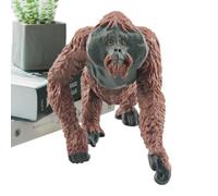 Silverback - Statuette primate in PVC realistico Wildlife | Set da gioco con animali della giungla per bambini, adulti, ragazzi, ragazze, Natale, compleanno