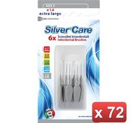 SILVERCARE 12 CONFEZIONI - SCOVOLINO INTERDENTALE EXTRALARGE PZ.6 0000000428423
