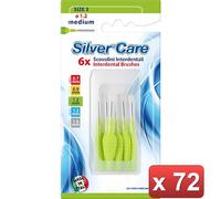 SILVERCARE 12 CONFEZIONI - SCOVOLINO INTERDENTALE LARGE PZ.6 0000000428421