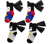 SilverChry Calzini da Supereroe, Calzini Corti Bambino, Calzini Cotone Bambino, Calzini Bambino Primaverile, Calzettoni Calcio Bambino, Idee Regalo Bambino, Design Calza (Colore Piccolo)