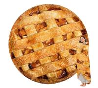 SilverChry Coperta Pizza, Coperte Giganti Calda, Coperta a Forma di Brot, Coperta Divano Divertente, Adatto a Tutte le Stagioni, un Regalo Divertente per Amici, Bambini 160cm/63in (Pane)